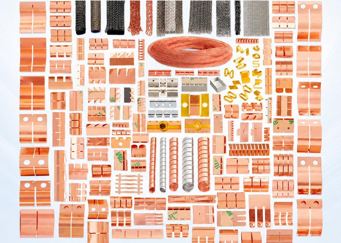 Beryllium-copper fingerstock gaskets